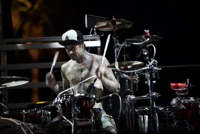 Travis Barker's Drumming Tattoo Show