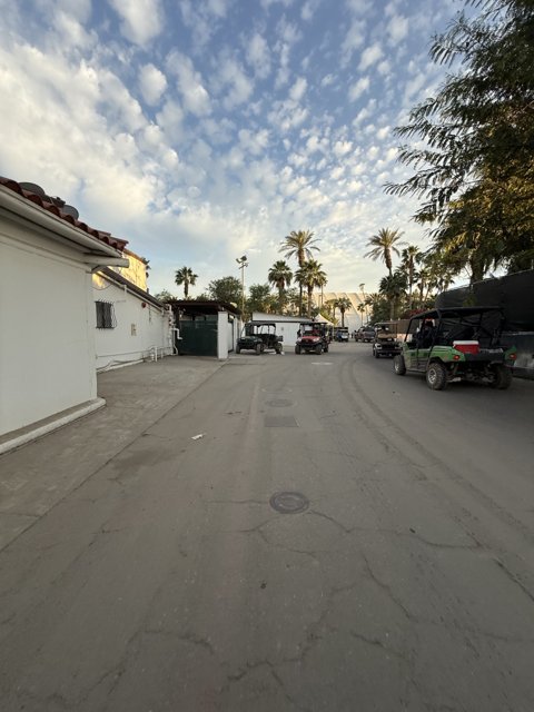 Sunset Streets of Indio