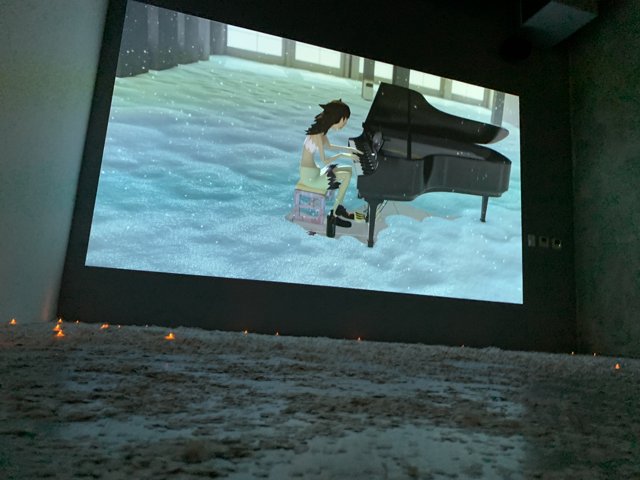 Piano Projection