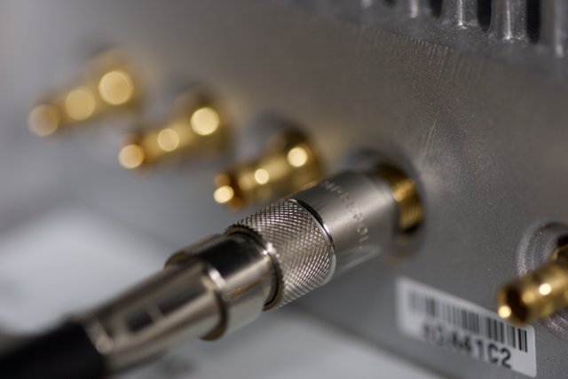 Gold Connectors for Microphones