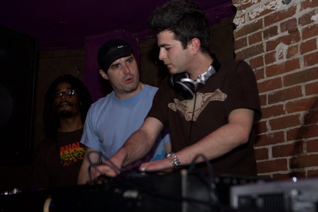 DJ Duo at the Night Club