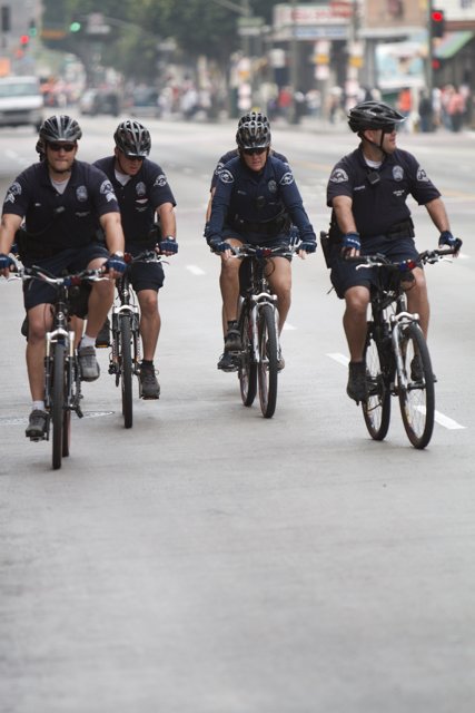 Bike Patrol on Duty