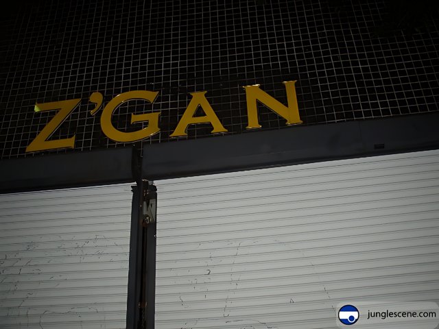 The Zgan Sign in an Urban Terminal