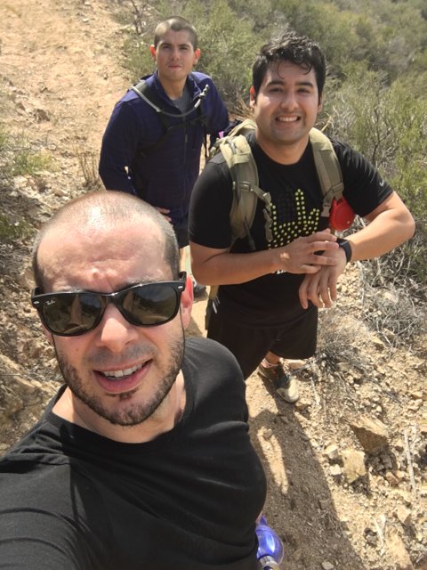 Three Adventurers in the Angeles National Forest