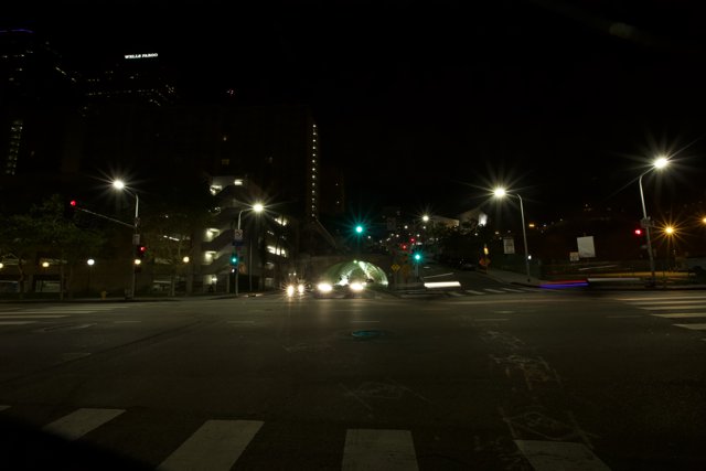 Night Drive in the Metropolis