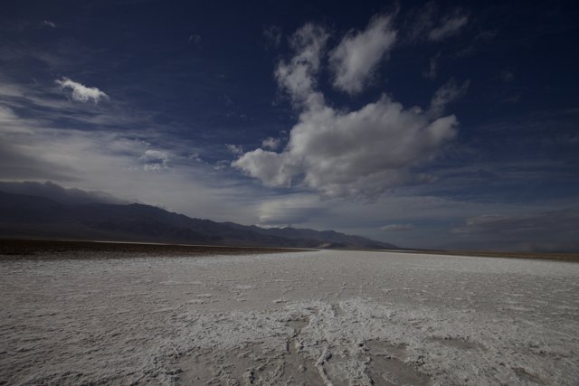 Snowy Desert Landscape