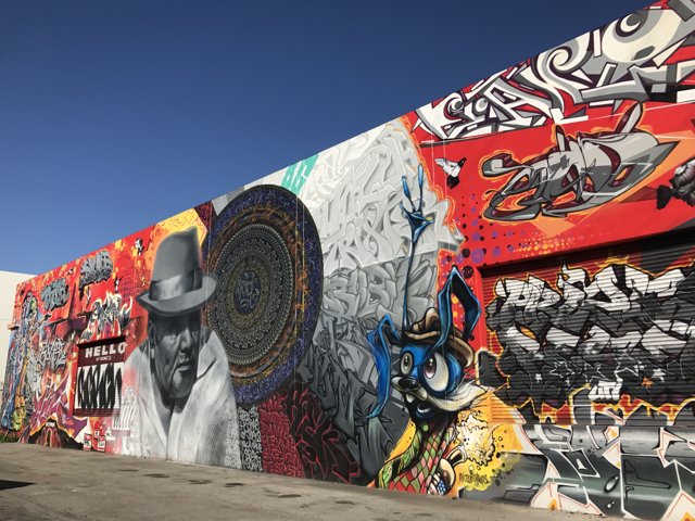 Mural Masterpiece on LA Wall