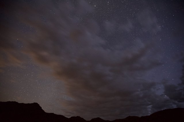 A Starry Night in the Desert