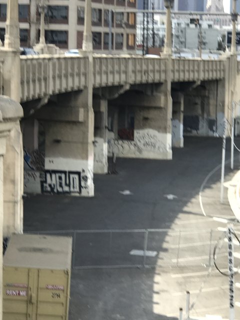 Graffiti on the Overpass