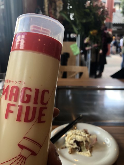 Magic Five Drink in a Restaurant