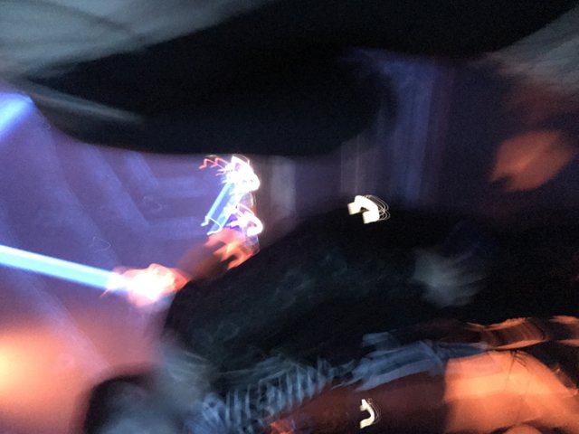 Blurry Night at the Club