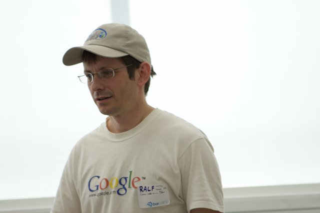 Google Hat Man