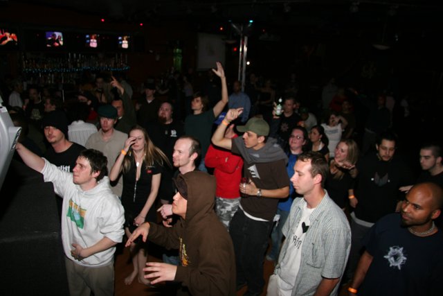 Partygoers Take Over Urban Nightclub