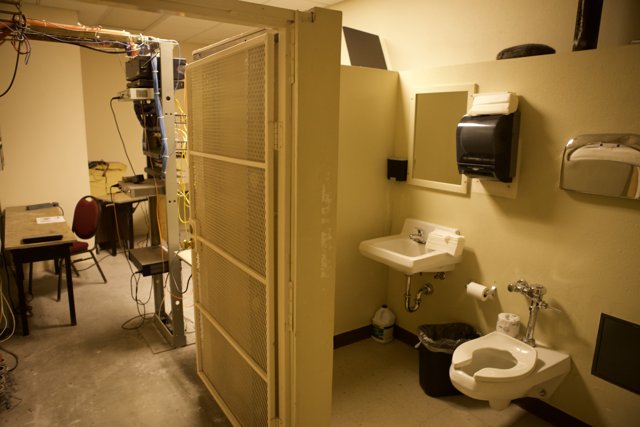 Interior of a Clinic Bathroom