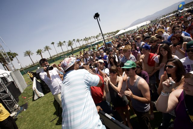 Hunter Pence performing at Coachella