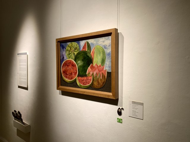 Vivid Watermelon in Modern Art
