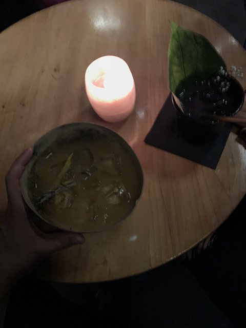 Cozy Dinner by Candlelight