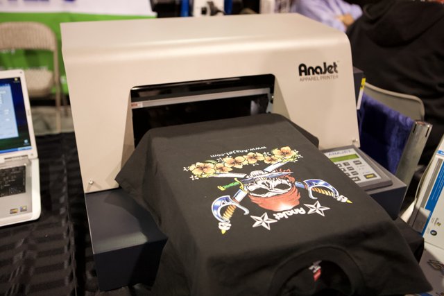 Skull Shirt and Printer