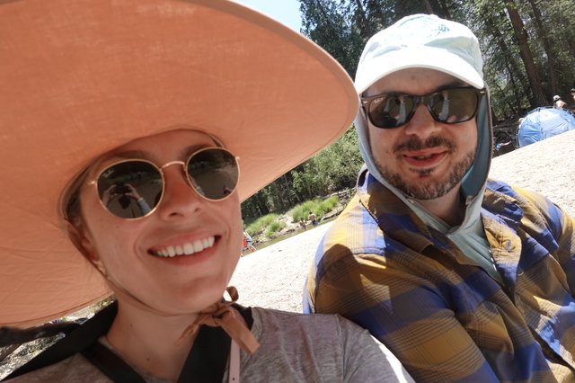 Sunny Desert Adventure Selfie Together