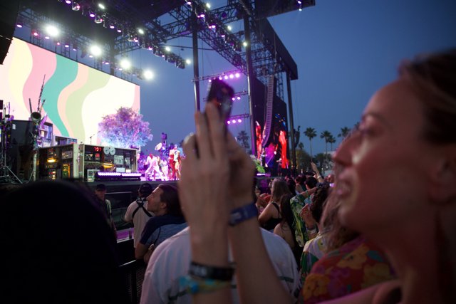 Vibrant Beats: A Moment at Coachella 2024
