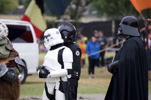 Imperial Forces Assemble at Hot Air Balloon Festival