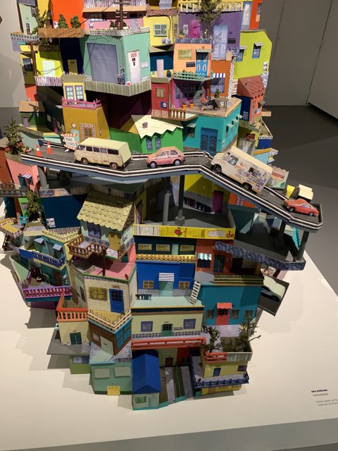 Miniature City Made of Paper