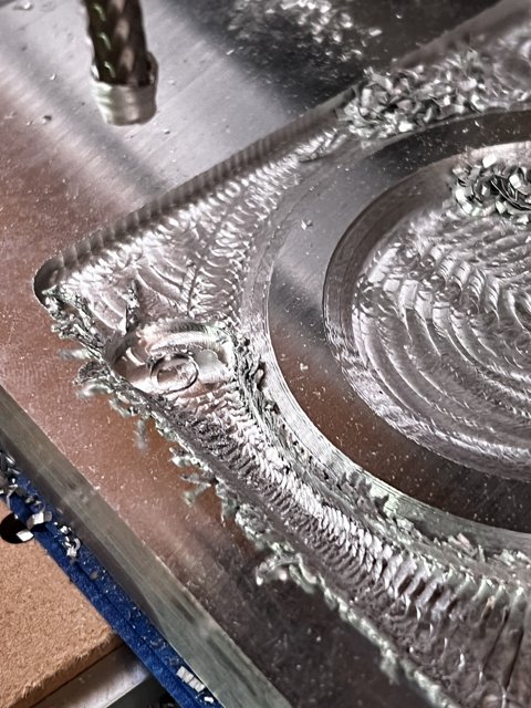 Industrial Cutting of an Aluminium Sink Faucet