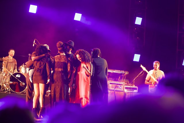 The Purple Spotlight on Solange's Performance
