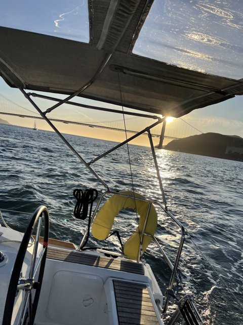 Sunset Sailboat Ride on San Francisco Bay