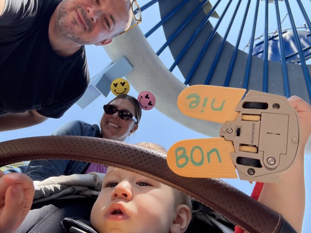 Sunny Smiles at Disneyland Hotel