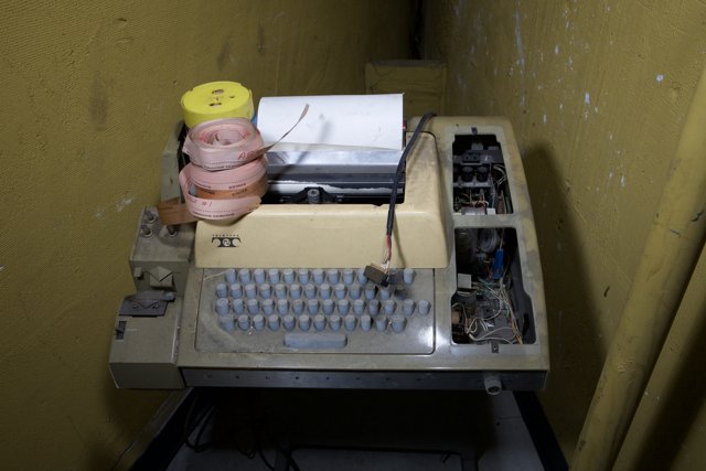 Vintage Typing Machine
