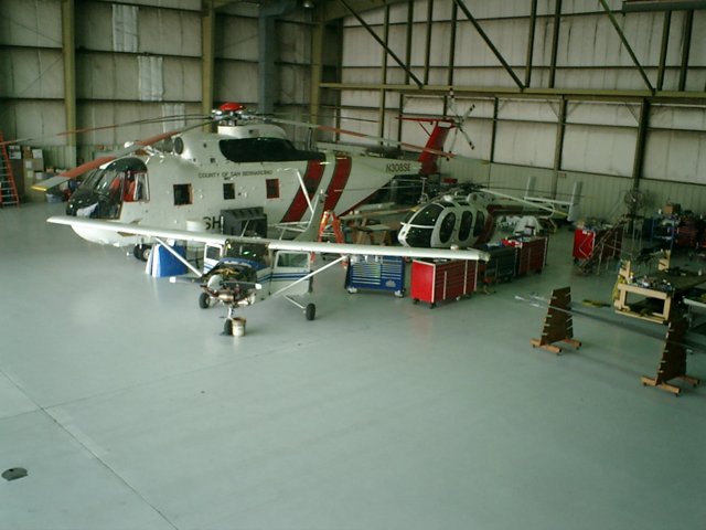 Inside the Hangar