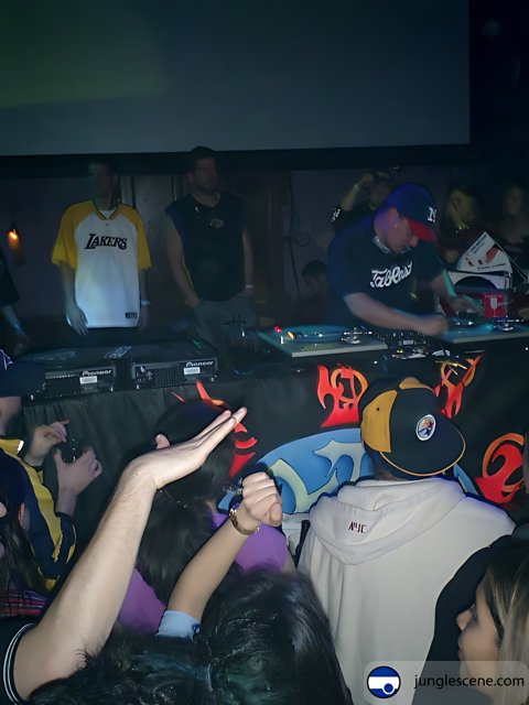 Mix Master Mike Entertains a Packed Club