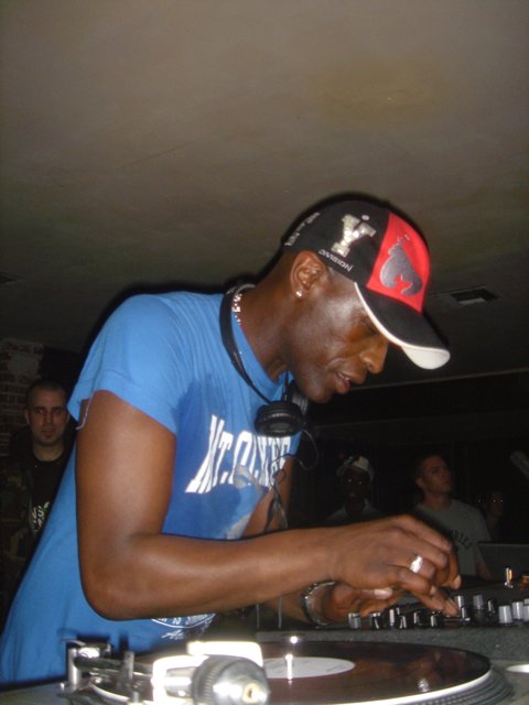 DJ Danny J Spinning the Beats