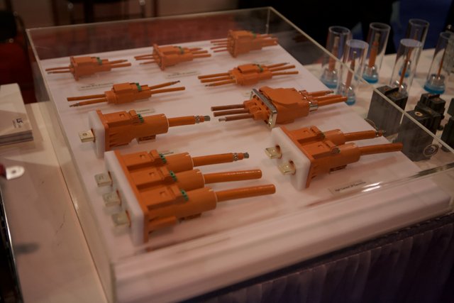 A Multitude of Connectors on Display