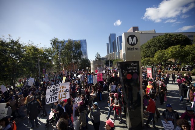 Women's March Takes Over Los Angeles