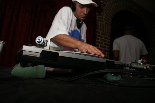 The DJ in the White Hat