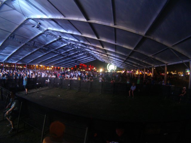 Lighting Up the Concert Tent
