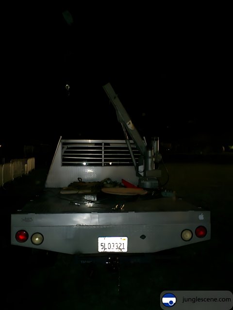 Nighttime Tow Truck