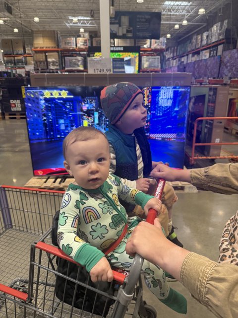 Little Explorers on a Shopping Adventure