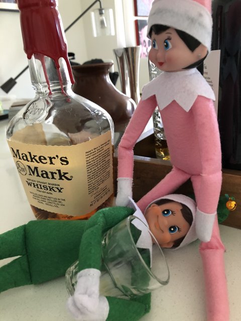 Elf Shenanigans with Whiskey