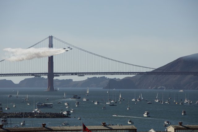 Soaring Heights: A Magnificent Display at the Fleet Week Air Show