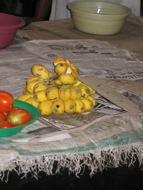 Fresh Produce on the Table