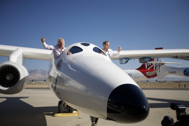 Flying High with Sir Richard Branson and Burt Rutan