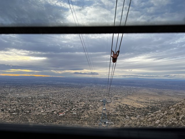 Cable Car Adventure Above Albuquerque