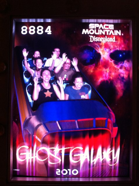 Ghost Train Ride at Disneyland