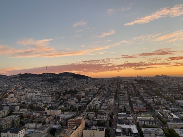 Overlooking San Francisco's Metropolis
