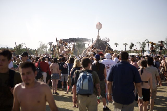Sunny Sunday at Coachella Festival