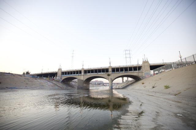 Arching Over The LA River