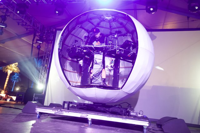 DJ Shadow's Futuristic Stage